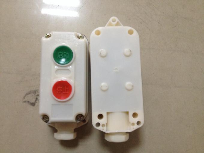 Anti-déflagrant en plastique sur outre du commutateur, anti commutateur de bouton poussoir corrosif